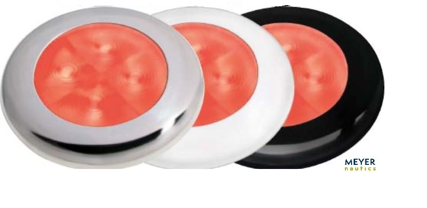 Leuchte rot HELLALED Slim Line diverse Rahmen Bild 1